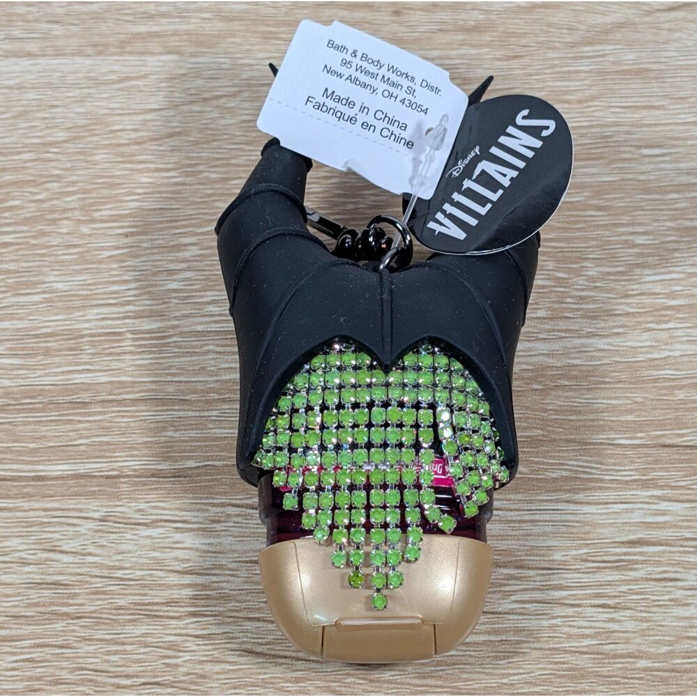 Disney Villains Maleficent glow PocketBac Holder w/ Bath Body Works Gel